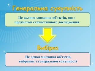 основи статистичного аналізу 19.04. | PPT