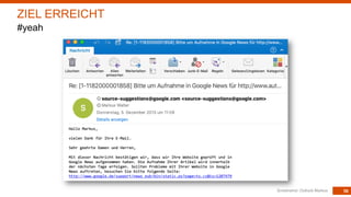 56Screenshot: Outlook Markus
ZIEL ERREICHT
#yeah
 