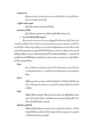 ก      F
                       F                                                                                                                                                  F                                     ก
                                       กก                                     ก                                  F

                   F                                 F                                          ก ก                            F
                                                 F
                   F                                 F                                                                ก                                                                 F
        3. ก                                 ก                                F
                                                                                      ก                 ก                                   ก                    F ก ก    F ก
    F                                    ก                                        F                 F                      F                                        BLOOM                                           ก
                  Gagne    ก     ก    ก ก F
           ก ก F      ก ก F  F     FF F ก    ก                                                                                                                                     ก                     ก
            F            F     F        F F F                                                                                                                                                                   ก F
        กF    ก F    Fก ก ก ก ก       ก    F                                                                                                                                       ก            F         FF
F          F ก
    ก
                                   F ก                            F ก ก                                 F                          F                     F
                                                                    F   F                                                                                                     F                             ก
                           F

                                       F F                                                                                                           F                F           F ก                   ก
                                   F ก                            F                        F                กก ก ก                         F F                    ก                F                    ก               F
                               F

                                       FF                             F                                      F                              ก F                           F ก F                     F
                                                                 F ก                                                                                                                F                                       F
                                   F                         F                            F F
                                                         F
                                       FF                                 F                                          ก F                                     F                              F              F
                                       ก F                                            ก         ก                                      ก         F                                                      ก ก                     F
                   ก                                                              ก
 