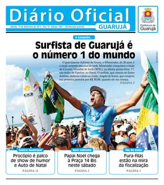 Serei campeão do mundo! - Diário do Litoral