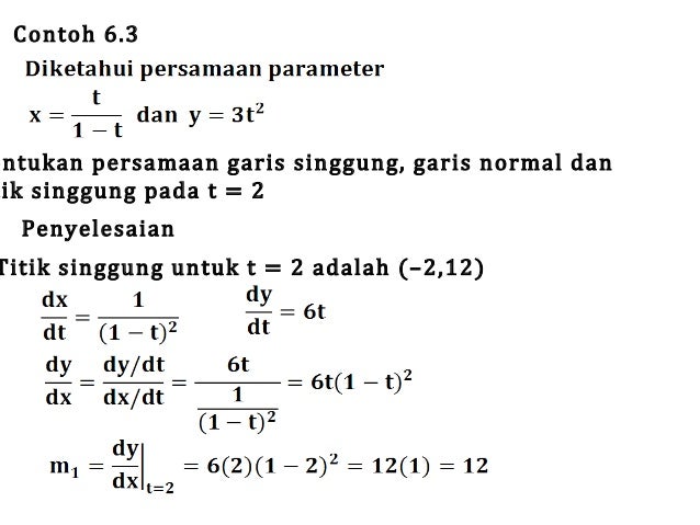 PENERAPAN DIFFERENSIASI