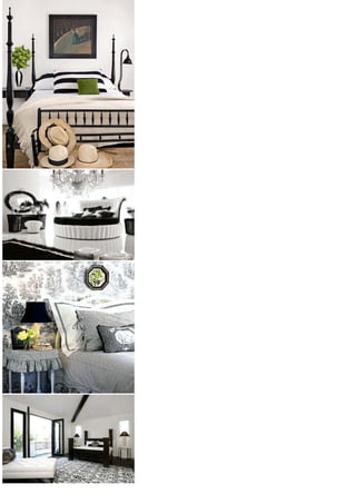 идеи за модерната спалня   19 спални в черно и бяло