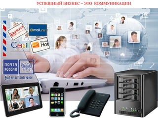 УСПЕШНЫЙ БИЗНЕС – ЭТО КОММУНИКАЦИИ 
 