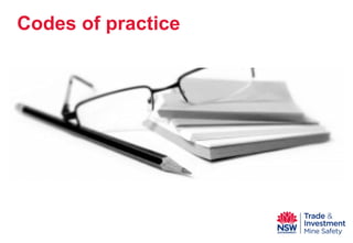 Codes of practice  
