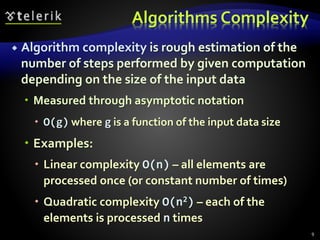 19. algorithms and-complexity | PPTX