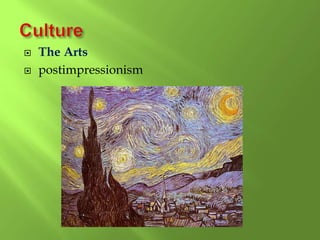  The Arts
 postimpressionism
 