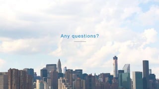 Any questions?
 