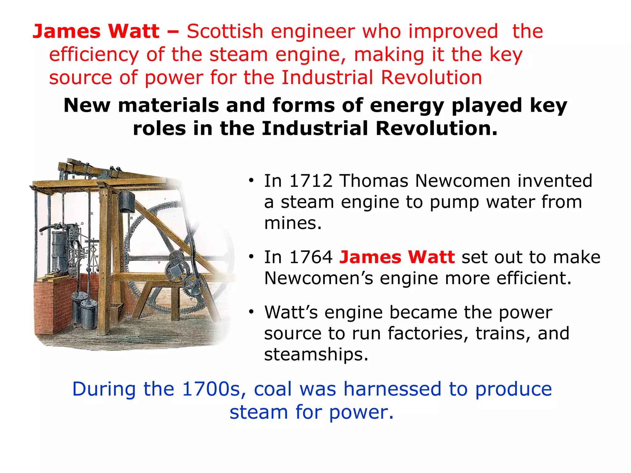 Ppt Ch 5 Sec 1 Dawn Of The Industrial Age Powerpoint Presentation