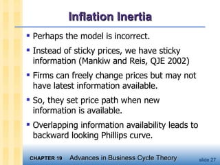 MACROECONOMICS-CH19 | PPT