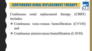 Extracorporeal removal of drugs | PDF