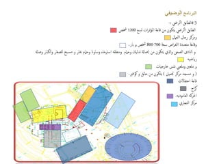 3
-
4
‫الطابق‬
‫لريض‬‫أ‬‫أ‬‫ا‬
:
-
‫الطابق‬
‫لريض‬‫أ‬‫أ‬‫ا‬
‫تسع‬ ‫ات‬‫ر‬‫مت‬‫ؤ‬‫امل‬ ‫قاعة‬ ‫من‬ ‫يتكون‬
1200
‫خشص‬
‫رجال‬ ‫ومركز‬
‫االعامل‬
‫متعددة‬ ‫وقاعة‬
‫اص‬‫ر‬‫االغ‬
‫سعة‬
700
-
800
،‫ابر‬ ‫و‬ ‫خشص‬
‫و‬
‫النادى‬
‫الصحى‬
‫من‬ ‫يتكون‬ ‫اذلي‬‫و‬
)
‫وصاهل‬ ‫الكبار‬‫و‬ ‫للصغار‬ ‫بح‬‫مس‬ ‫و‬ ‫خبار‬ ‫وحامم‬ ‫وساوان‬ ‫اسرتخاء‬ ‫ومنطقه‬ ‫وحامم‬ ‫تدليك‬ ‫صاةل‬
‫رايضيه‬
‫و‬
‫ملعنب‬
‫خارجيات‬ ‫تنس‬ ‫وملعيب‬
(
‫جتميل‬ ‫مركز‬ ‫مسجد‬ ‫و‬
)
‫افري‬‫و‬‫ك‬ ‫و‬ ‫حالق‬ ‫من‬ ‫يتكون‬
.
‫احتفاالت‬ ‫قاعة‬
‫اج‬‫ر‬‫ك‬
‫احلركه‬
‫العاموديه‬
.
‫التجاري‬ ‫مركز‬
‫البرنامج‬
‫الوضيفي‬
 