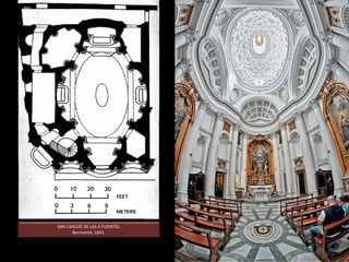 En las iglesias de la Alemania meridional resulta difícil
establecer el límite entre Barroco y Rococó.
IGLESIA DE WIES (BAVIERA).
Dominikus Zimmermann , 1745.
 