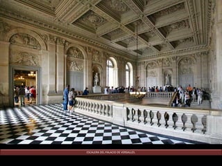 GALERÍA DE LOS ESPEJOS, VERSALLES. Mansart, 1684.
 
