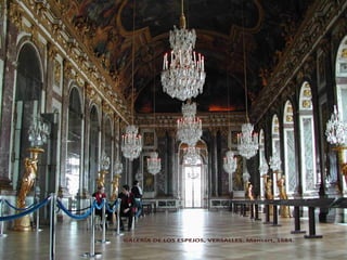 PALACIO DE SCHÖNBRUNN. VIENA. GRAN GALERÍA. Fischer von Erlach. 1699.
 