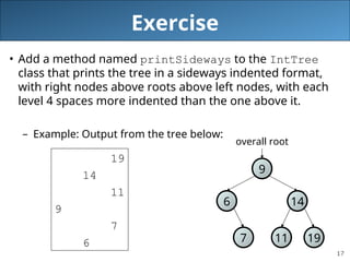 Indented Tree Example i don’t think the first time we 19-binary-tree.ppt