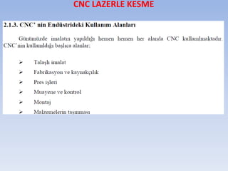 CNC LAZERLE KESME
 