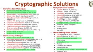 Secure and Privacy-Preserving Big-Data Processing | PPSX