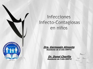 Dra. Germosén Almonte
 Residente de II Año RMFYC


   Dr. Donel Cherfils
  Residente de I Año RMFYC
 