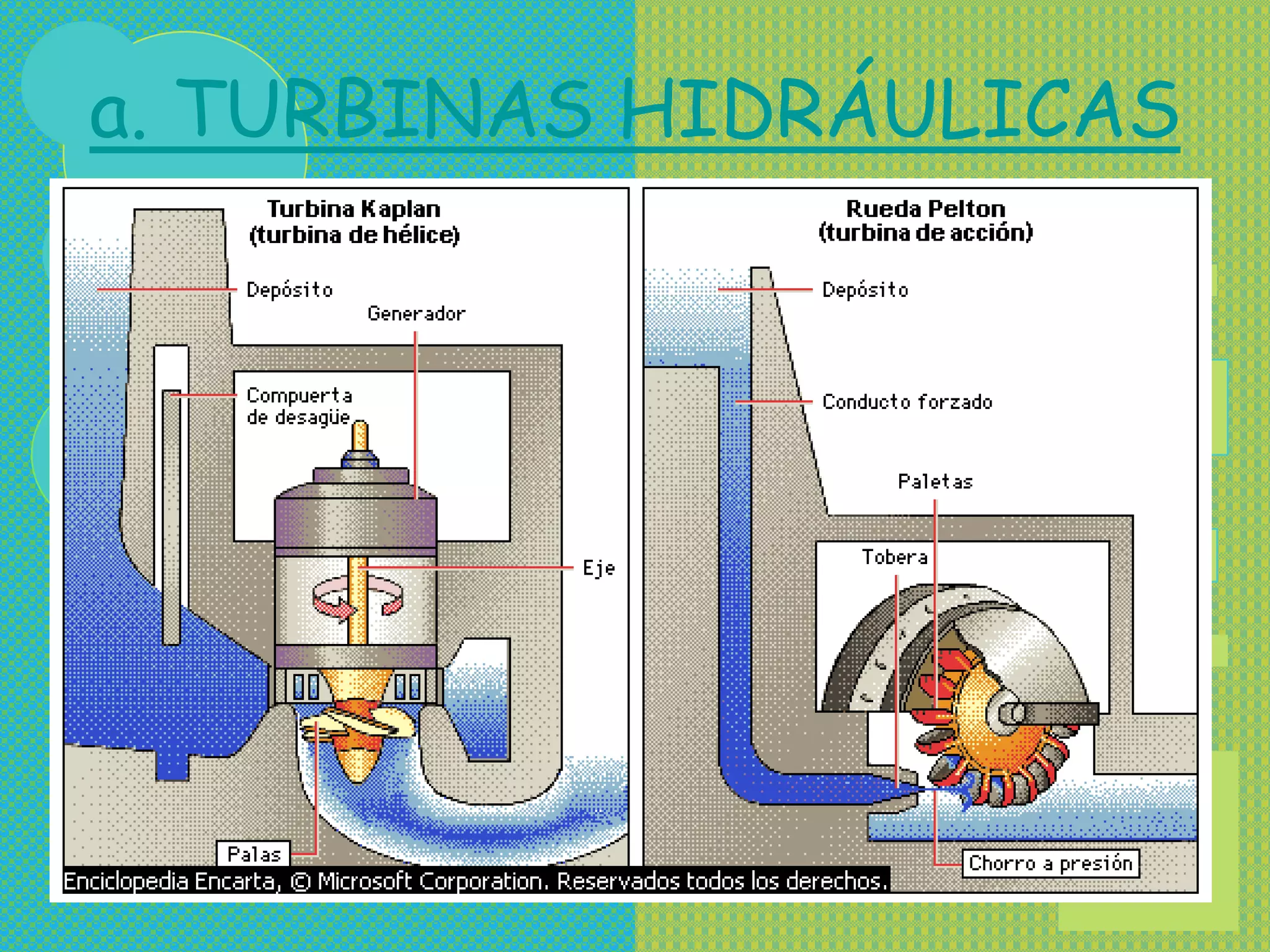 a. TURBINAS HIDRÁULICAS
 
