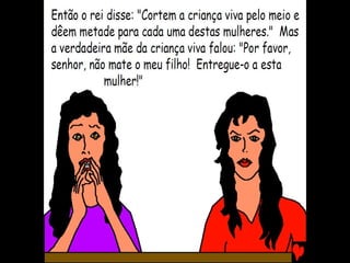 O SÁBIO REI SALOMÃO