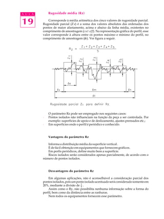 Rugosidade Rp 19.parâmetros de rugosidade | PDF