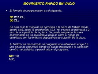 19-Progamacion-Fanuc-Cnc-Mecanizado-codigos y programas | PDF