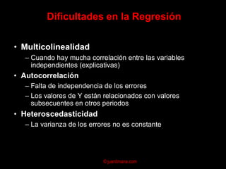 Otros indicadoresMulticolinealidad?