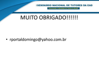 Comunicação Tutor-Aluno em EaD