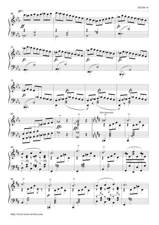 (√)
                                                                                                      DIL006 #4

        œ nœ œ œ œ œ nœ œ œ œ bœ bœ œ œ œ œ œ                                    œ
                                                           œ œ œ nœ œ œ œ œ œ bœ œ œ œ œ bœ bœ œ
68
   b                                          œ
&b b
       ƒ                                                                      Z ˙
? bb Œ . ˙                  Œ
                                    ˙                      Œ b˙
     b b˙      ˙            ˙. ˙                           ˙. ˙                œ˙ .

            bœ œ bœ œ œ œ bœ                             bœ œ œ œ œ œ bœ
                                œ œ nœ œ œ œ bœ œ
72


& b  bb                                           œ bœ œ                 bœ œ bœ œ bœ œ œ œ bœ
                                                                                               œœ
            Z                       Z                    Z                    Z
? bb                ˙                      ˙                    ˙
          b œ˙ .                     œ˙ .                 œ˙ .                        ˙
                                                                               œ ˙.
76
   b
& b b nœ œ œ œ                                         Z                  Z
                                  Z
       Z       bœ œ œ bœ
? bb                     œ œ œ bœ œ bœ œ œ œ œ œ œ bœ œ bœ œ œ œ œ œ œ bœ œ bœ œ œ œ œ
                                  ˙
     b       ˙             œ      ˙            œ  ‰ ˙ ˙            œ ˙‰ ˙
       œ˙ .                                    J                   J
                                        >              >                   >
                                                                        ben marcato
                                                                                              >
                                                               nnn## n˙ .
80

     bbb                                            ˙                                         ˙.
&                     œ œ b˙ Œ
                        nœ nœ                       b b˙
                                                       ˙
                                                       ˙
                                                           Œ
                                                                      Œ œœœœ                  Œ œœœœ
                          fZ                      fZ
               œ
? bb œ œ bœ œ œ nœ nœ œ œ b˙ Œ                     b˙           n ##      >
                                                                          ˙                       ˙
                                                                                                  ˙>
    b œ œ bœ œ                                     b˙
                                                           Œ   nn         ˙
                                                                          ˙                      ˙˙
                                                                     nœ                       œ
                                                      >                   >
     ##                                              ˙.
85

     œ          œ œ œœ ‰
                        œ
                               œ ˙ . œ œ #œ œ            œ #œ œ œ
                                                                         ˙.   œ           œœ œ œœ
&    ‰          œ              œ                                         Œ œœ œ             œœœ œ
                Jj ‰ Jj        Jj Œ                  Œ
     ‰          œ ‰ #œ ‰
                œ œ œ œ        œ
                               œ     #˙
                                      ˙                 #˙
                                                         ˙
                                                         ˙                  ˙                 œ               œ
? ## œ
                                  œ                  œ                   œ ˙              œ       œ
                                                                                                      œ
                                                                                                          œ
            >   >                                >
  ## ˙ .
90

                                                                               œ
& Œ œ œ œ œ ‰ ˙. œ œ
               Œ œ œ
                                                ˙.
                                                Œ œœœœ
                                                                    œ
                                                                    ‰   œ œ œœ ‰
                                                                        œ ‰ J         œ ˙ . œ œ #œ œ
                                                                                      œ Œ
           J                                                            Jj j          Jj
         ˙    p >                                                   ‰   œ ‰ #œ ‰      œ
? ## œ ˙          ˙                                   ˙                 œ œ œ œ       œ     #˙
                                                                                             ˙
                  ˙
                  ˙                                  ˙˙
                                                      ˙             œ
                                                                                         œ
              nœ
               .                                œ
http://www.score-on-line.com
 