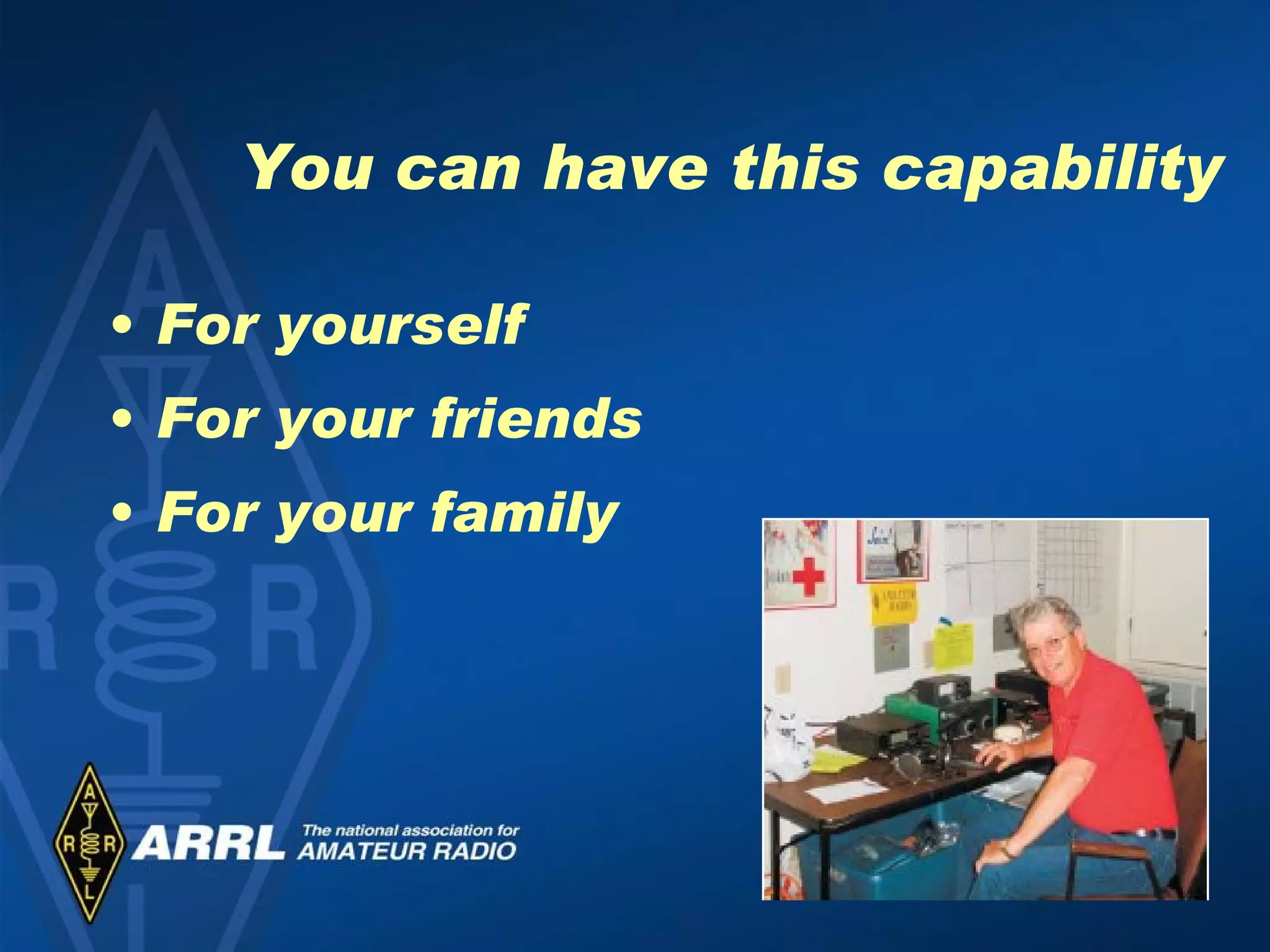 You can have this capability For yourself For your friends For your family 