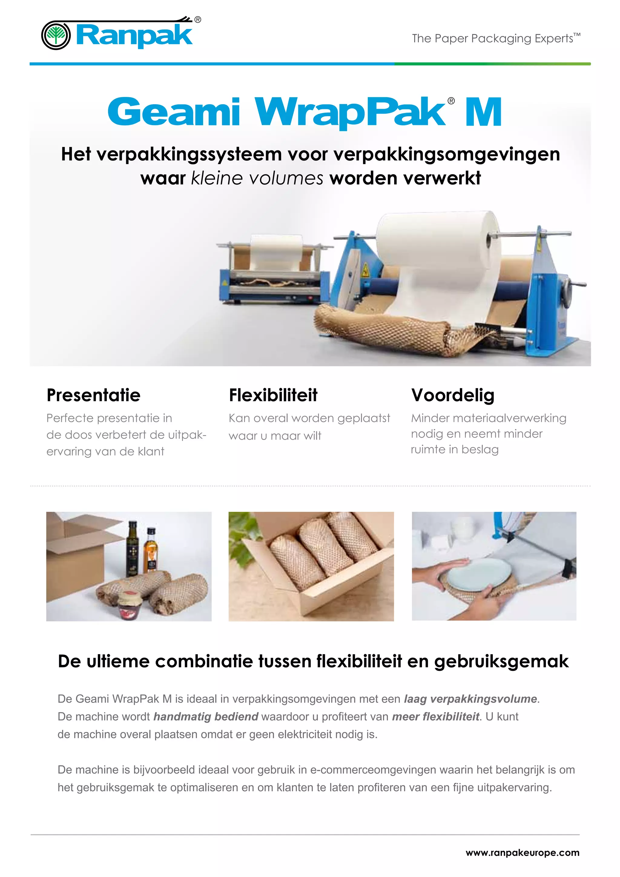 Brochure Geami WrapPak Manual | PDF