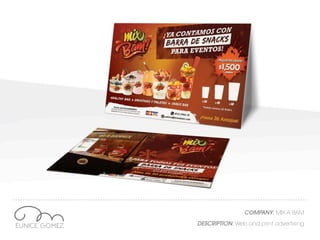 COMPANY: MIX A BAM
DESCRIPTION: Web and print advertising
 