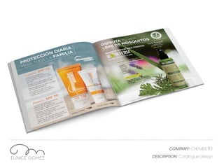 COMPANY: CHEMISETTE
DESCRIPTION: Catalogue design
 