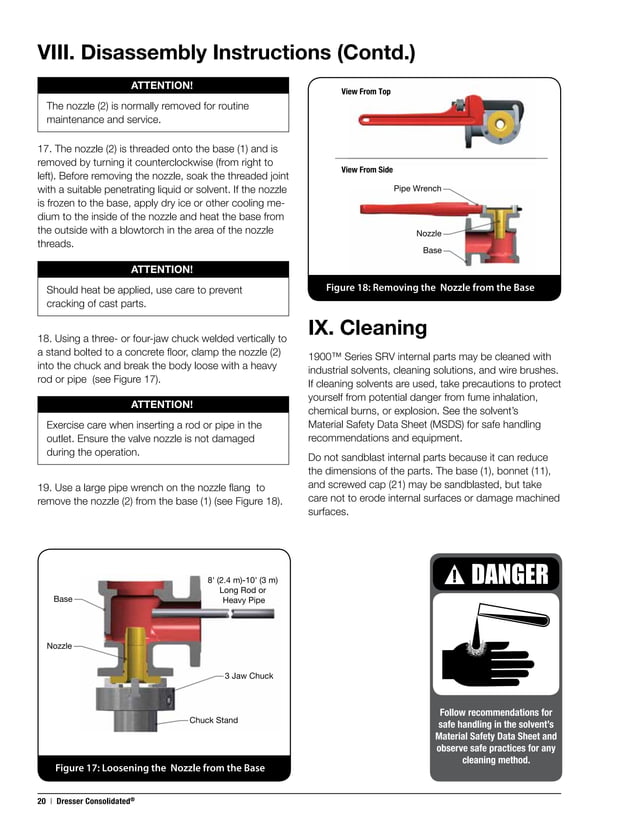 1900 maintenance manual consolidated pressure relief valves PDF