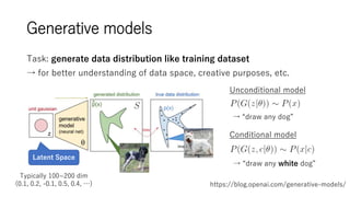 Explain Deep Generative Model With Example Disentangled Representation Learning of Deep Generative Models | PPTX