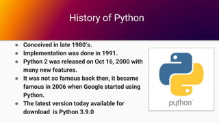 1901200100000 presentation short term mini project on python | PPT