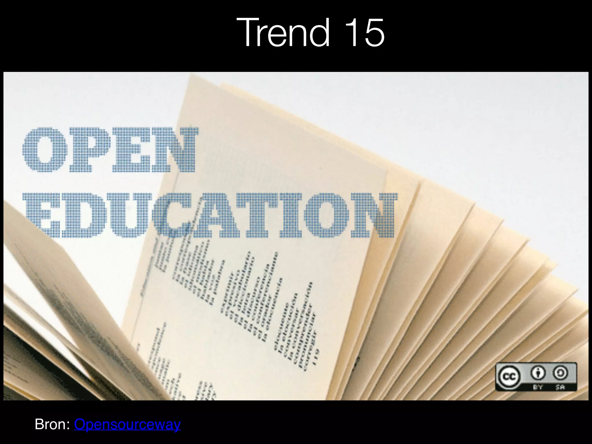Bron: Opensourceway
Trend 15
 