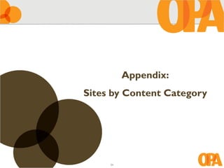 Appendix:
Sites by Content Category




     54
 