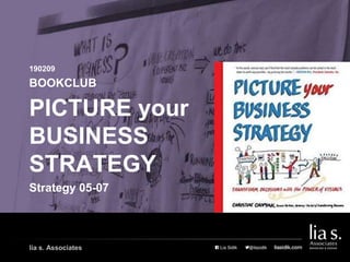 PICTURE your
BUSINESS
STRATEGY
BOOKCLUB
190209
lia s. Associates
Strategy 05-07
 