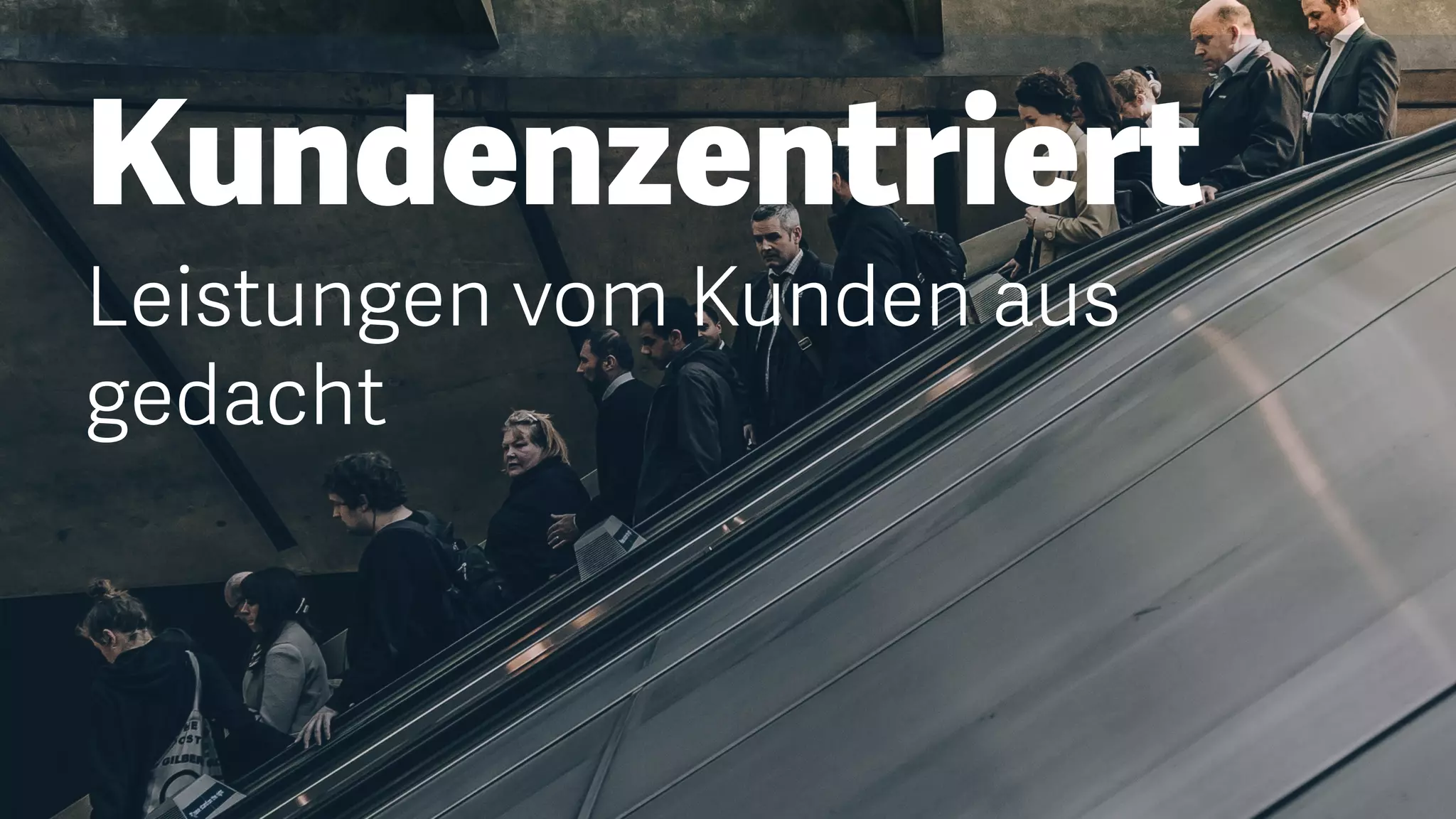 u+i interact
Kundenzentriert
Leistungen vom Kunden aus
gedacht
 