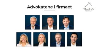 Advokatene i firmaet
 