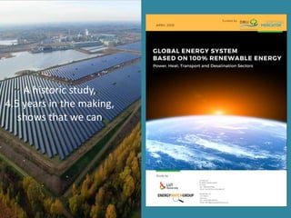 A historic study,
4.5 years in the making,
shows that we can
 