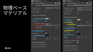 19
物理ベース
マテリアル
 