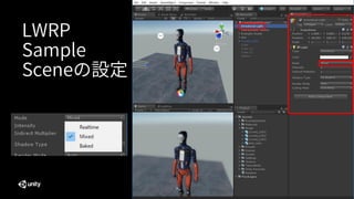 58
LWRP
Sample
Sceneの設定
 