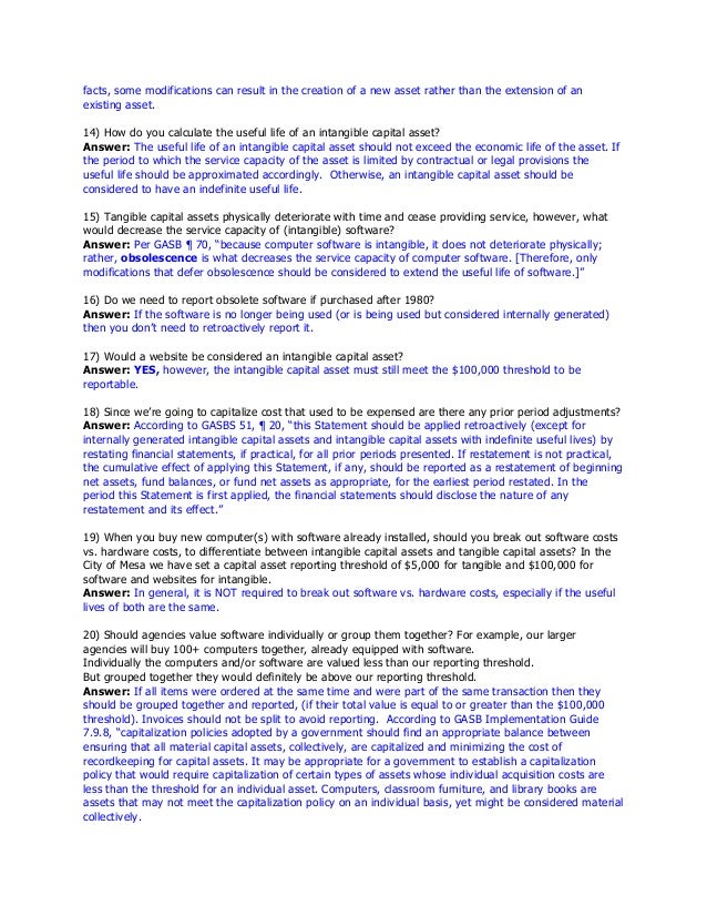 Computer Software Capitalization