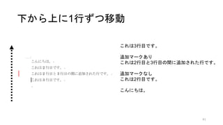 ¤Ϥ1ФƄ
3ĿǤ
׷ӥީ`
2Ŀ3Ŀg׷Ӥ줿ФǤ
׷ӥީ`ʤ
2ĿǤ
ˤϡ
41
 