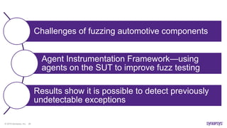 Webinar–Improving Fuzz Testing of Infotainment Systems and Telematics ...