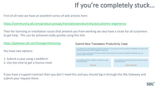 Ask the Experts: SDL Trados live Q+A webinar  for freelance translators