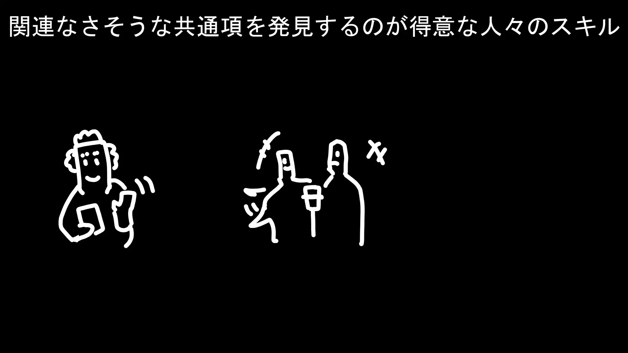HENKA inc. All rights reserved.2019/6/17CONFIDENTIAL
関連なさそうな共通項を発見するのが得意な人々のスキル
 