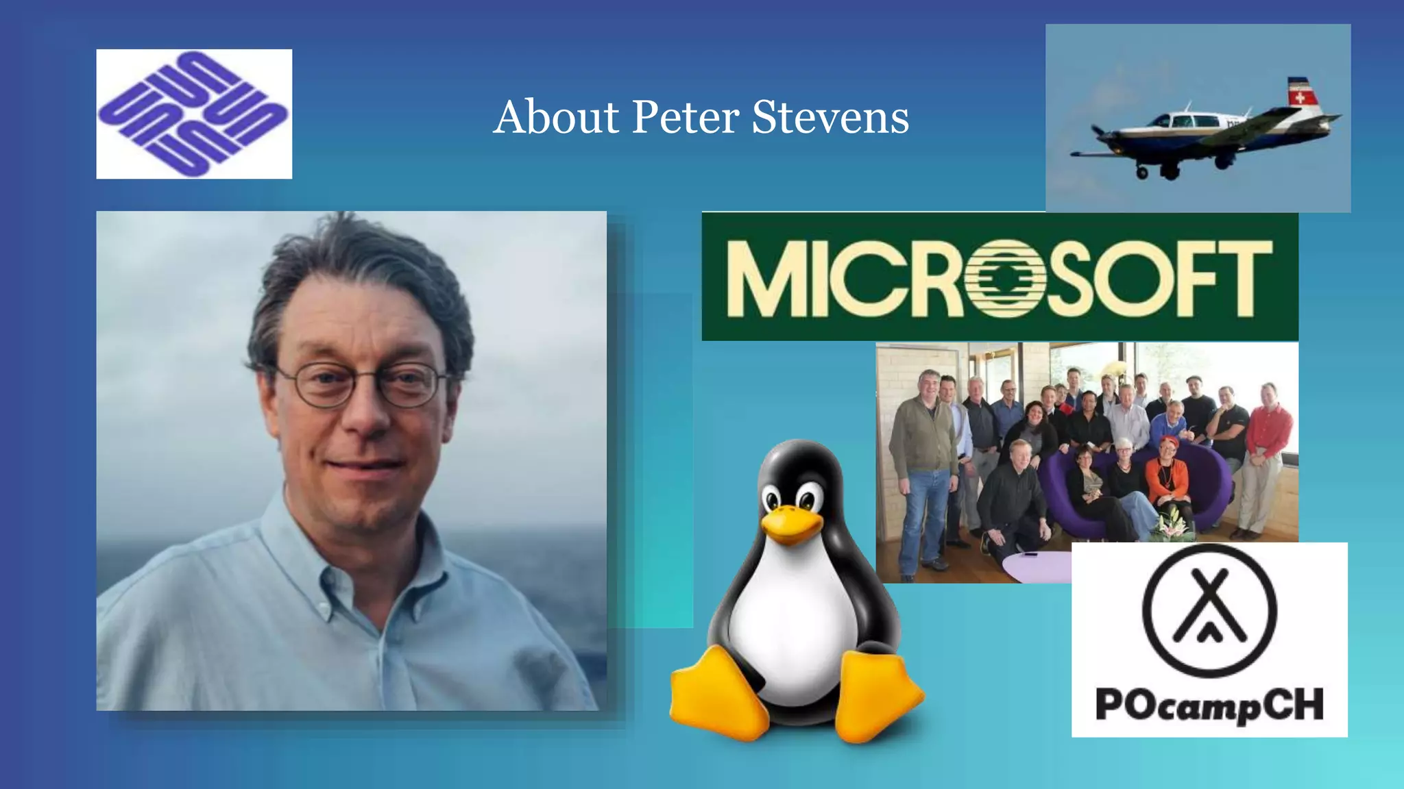 About Peter Stevens
About Peter Stevens
 